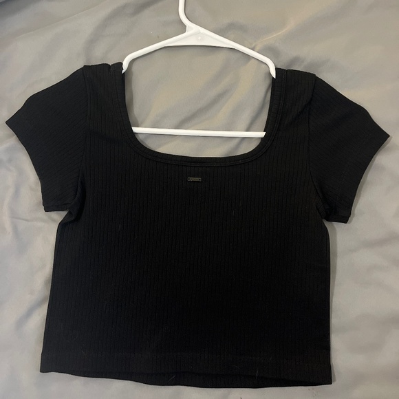 Black crop top - Picture 2 of 2